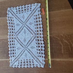 Handmade doili table decor 5